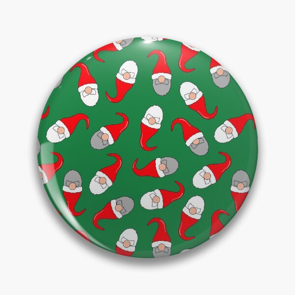 Item preview, tomte Swedish christmas gnomes on green designed and sold by B0red.