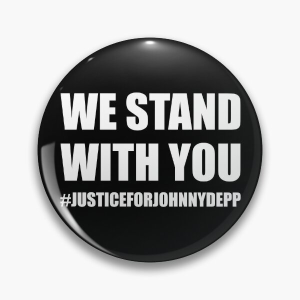 Item preview, Justice for Johnny Depp - we stand with you designed and sold by LookFrog.