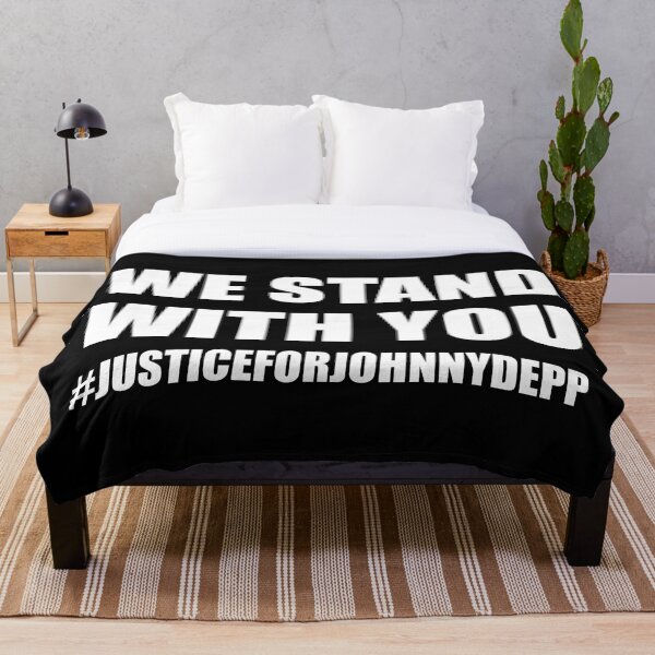 Item preview, Justice for Johnny Depp - we stand with you designed and sold by LookFrog.