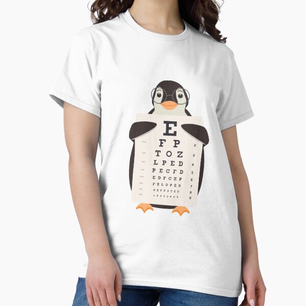 Item preview, Penguin Eye Chart  designed and sold by aliisik.