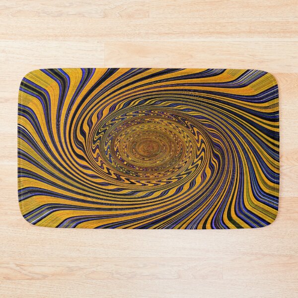 Item preview, Orange and Blue Oval Swirl Abstract Design #25 designed and sold by Tom Janca.