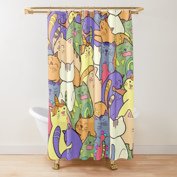 CUTE CATS Shower Curtain