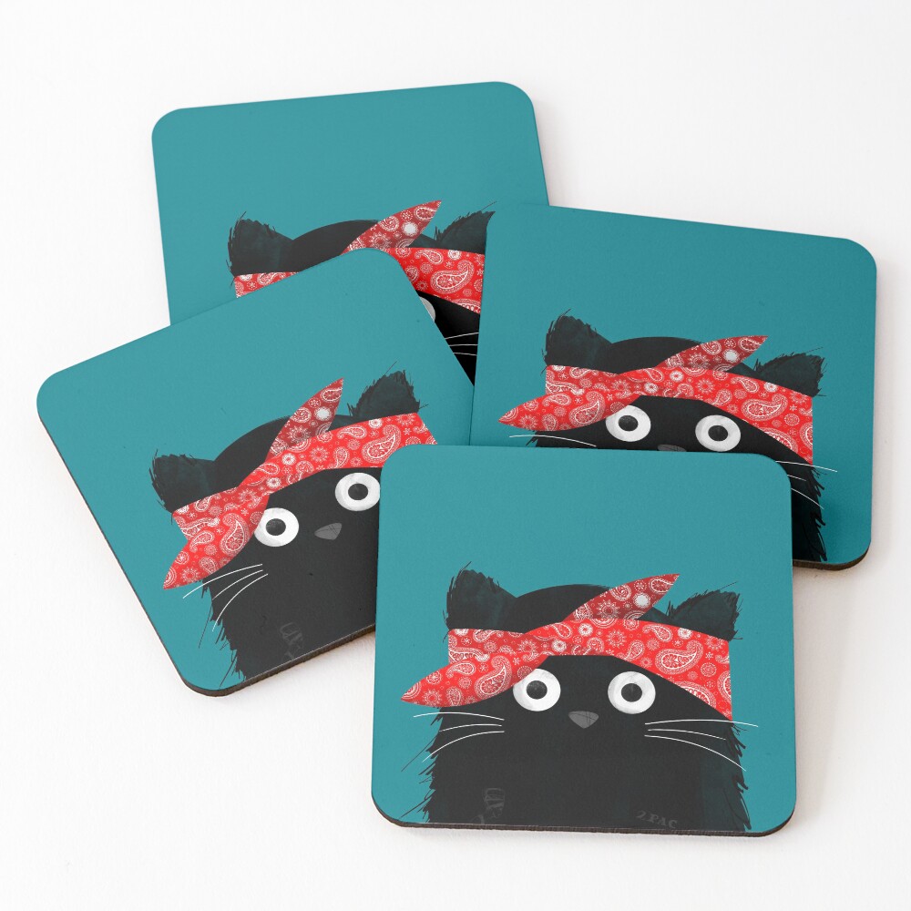 Item preview, Coasters (Set of 4) designed and sold by Doozal.