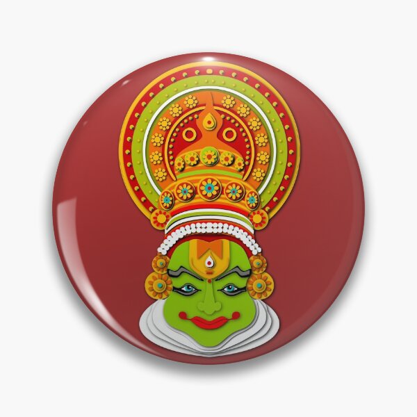 Item preview, Kathakali mask designed and sold by Prita-D.