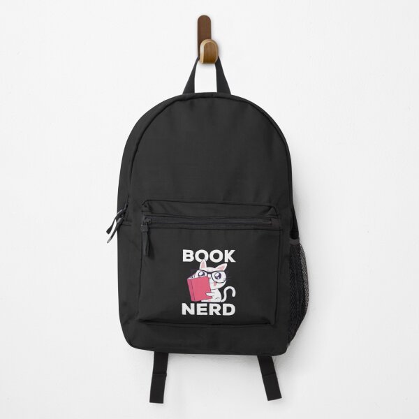 Item preview, Book Nerd Nerdy Cat Reading With Glasses Gift Idea designed and sold by Team150Designz.