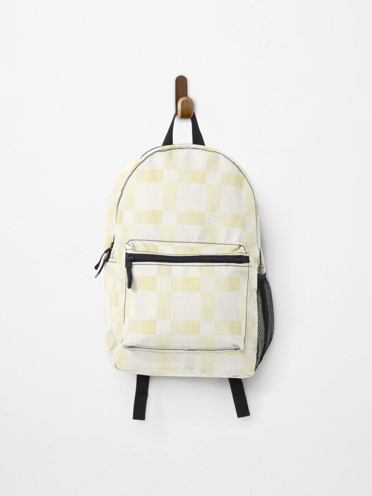 Thumbnail 1 of 3, Backpack, Rustic Winter White Simple Pattern designed and sold by tabbygun.