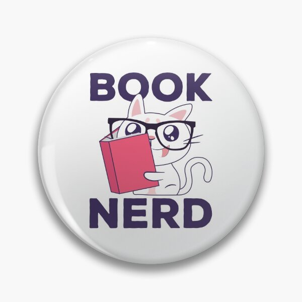 Item preview, Book Nerd Nerdy Cat Reading With Glasses Gift Idea designed and sold by Team150Designz.