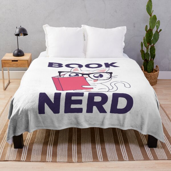 Item preview, Book Nerd Nerdy Cat Reading With Glasses Gift Idea designed and sold by Team150Designz.