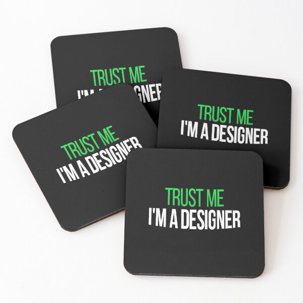 Item preview, Trust Me I'm A Designer - Digital Artist designed and sold by Vitrina ⭐⭐⭐⭐⭐.