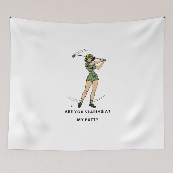 Item preview,  Are you staring at my putt? - Women golf wife hot girlfriend mother sister daughter gift tournament Apparel Perfect Disc Gift  designed and sold by CJCTEES.