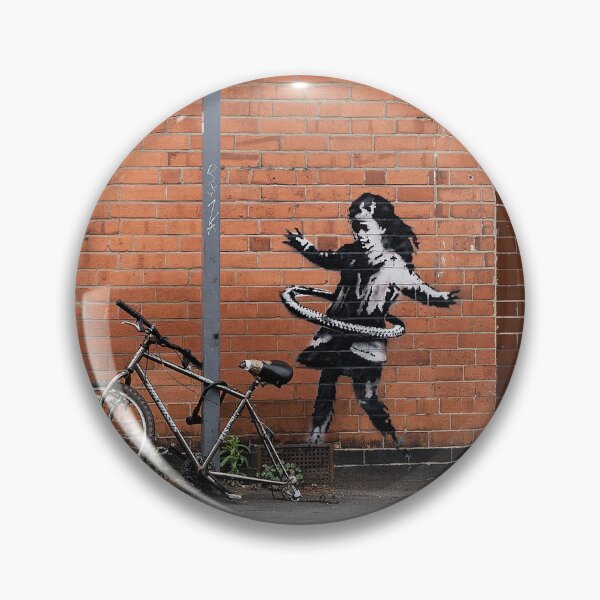 Item preview, Banksy - Hula Girl designed and sold by Mister Whippy's World of Wonders.