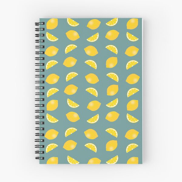 Item preview, Lemon Print - Blue designed and sold by Kittys-Art.