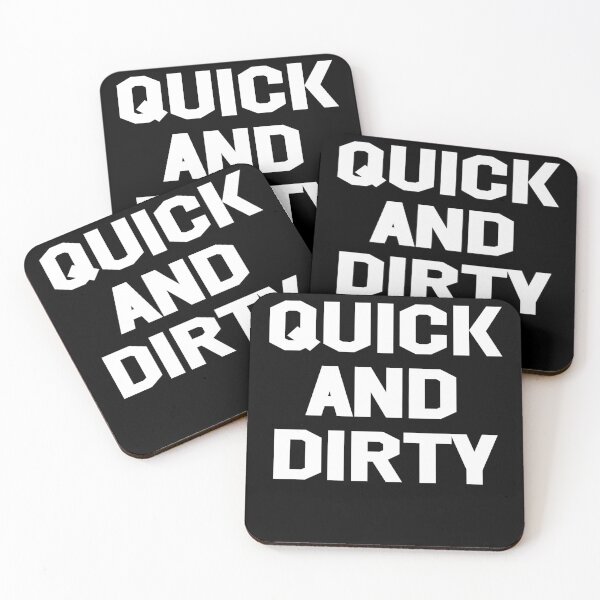 Item preview, QUICK And DIRTY designed and sold by Andrea Lina.
