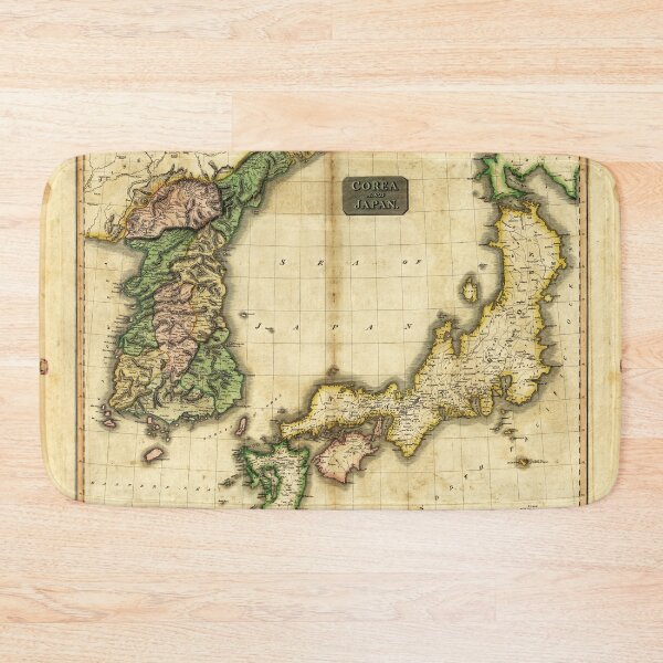 Item preview, Mapa de Corea y Japón (1815) designed and sold by allhistory.