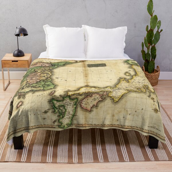Item preview, Map of Korea & Japan (1815) designed and sold by allhistory.
