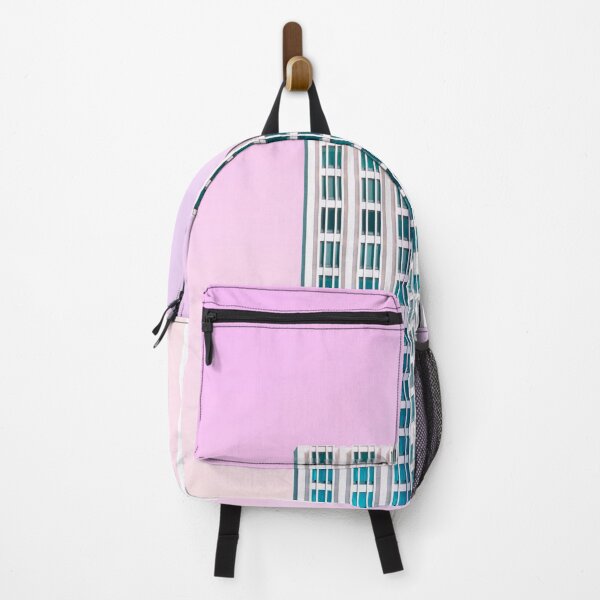 Item preview, Block Skytree Retro Pink designed and sold by SnarkyDoodles.