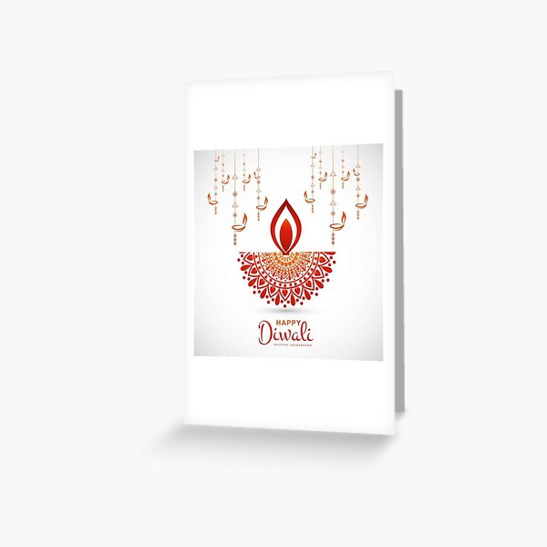Happy Diwali - The Festival Of Lights Greeting Card