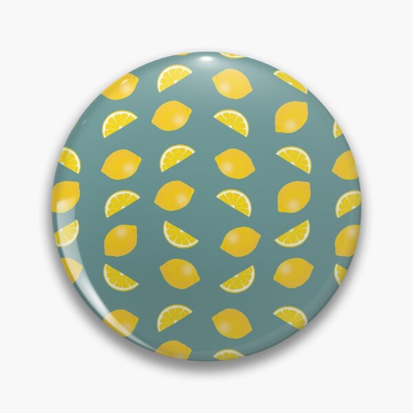 Item preview, Lemon Print - Blue designed and sold by Kittys-Art.