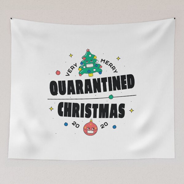 Item preview, Very Merry Quarantined Christmas 2020 designed and sold by aliisik.