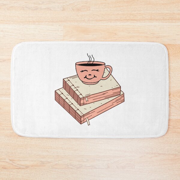 Item preview, Cute Coffee and Books for Avid Readers designed and sold by A. P..
