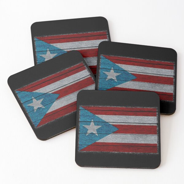 Item preview, Puerto Rican Flag On Wood designed and sold by SoLunAgua ..