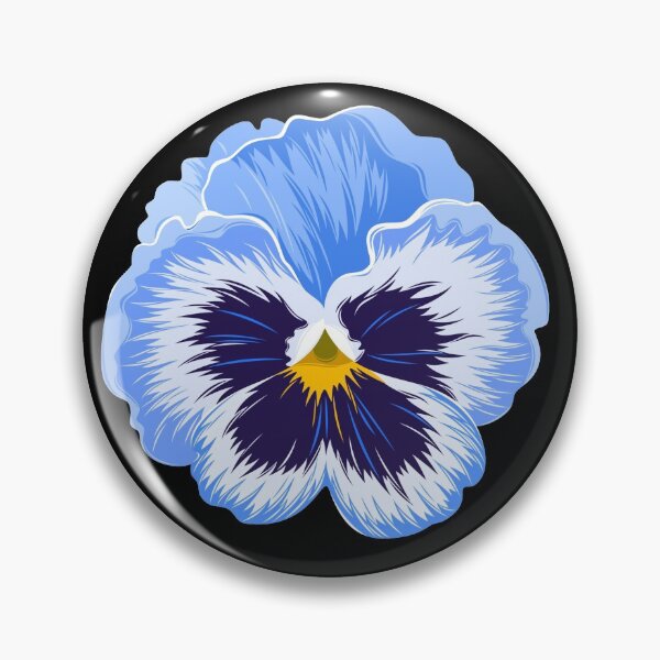 Item preview, blue pansy flower designed and sold by beruc.