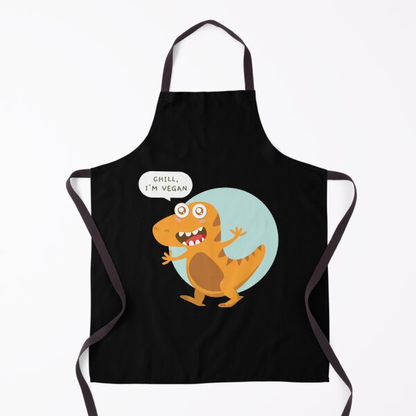 Item preview, Chill I'm Vegan Cute T-Rex Herbivore Dinosaur Calm Down designed and sold by The Green Corner.