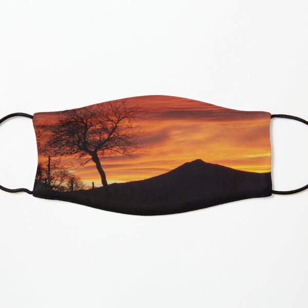 Bennachie sunset Kids Mask