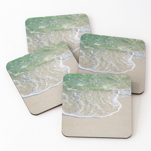 Item preview, Beautiful Photo Of The Emerald Ocean Meeting Sandy Beach designed and sold by AlanPhotoArt.