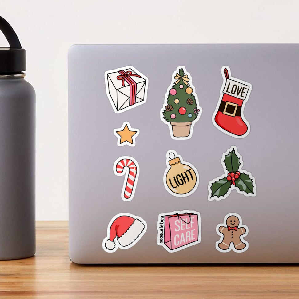 Christmas by Sasa Elebea Sticker