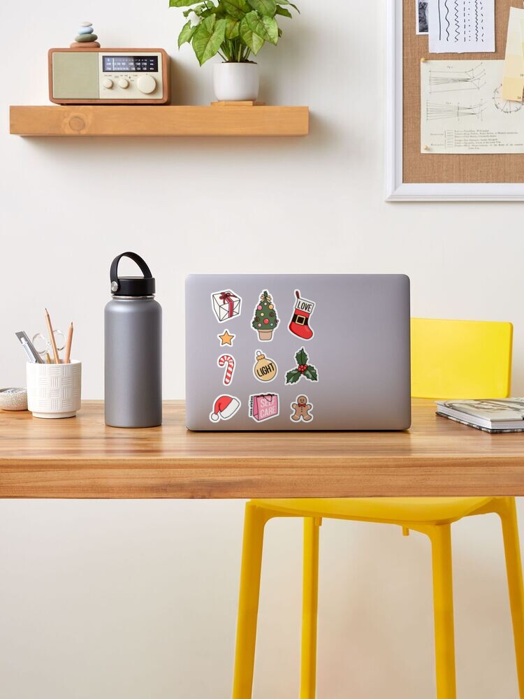 Alternate view of Christmas by Sasa Elebea Sticker