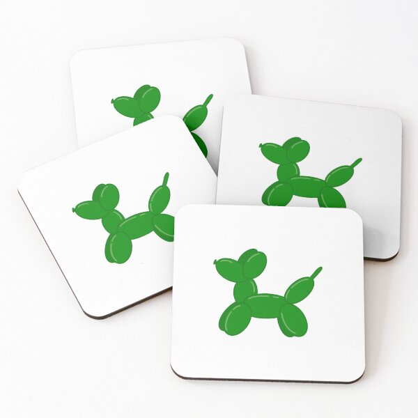 Item preview, Green Balloon Dog designed and sold by natnotmatt.