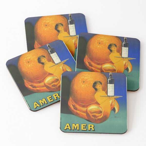 Item preview, retro amer picon vintage reclame designed and sold by CorasPosters.