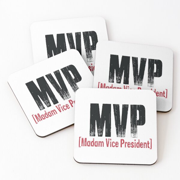 Item preview, MVP KAMALA madam vice president black designed and sold by ShoppyYourThing.