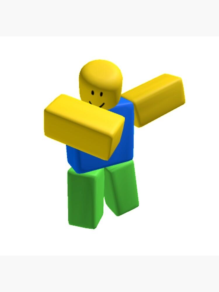 Dabbing noob  Noob, Roblox, Roblox memes