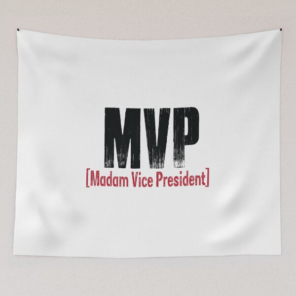 Item preview, MVP KAMALA madam vice president black designed and sold by ShoppyYourThing.