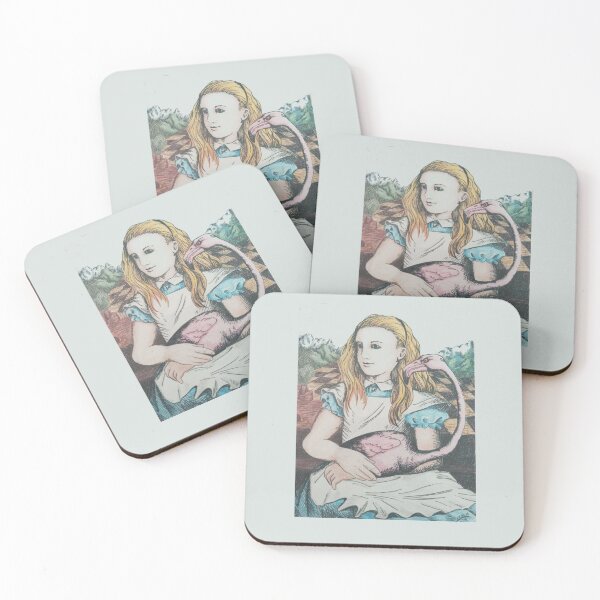 Item preview, Alice and her Flamingo designed and sold by StudioEmilia.