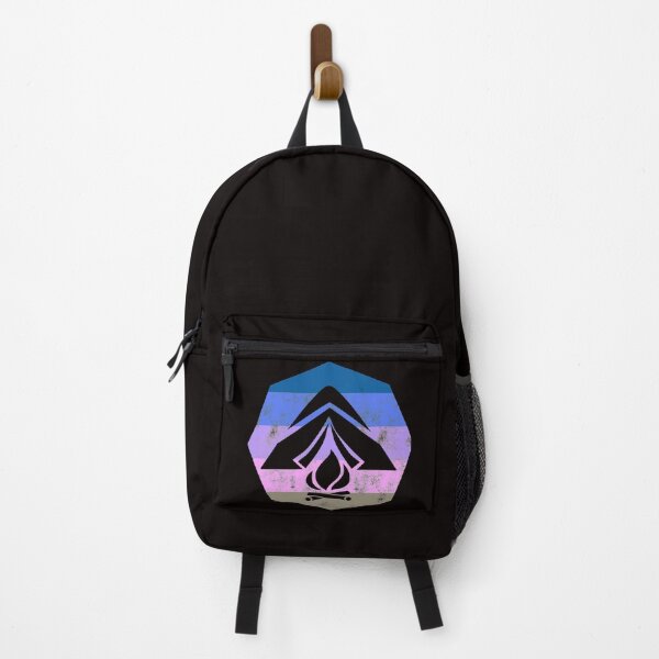 Item preview, Retro camping bonfire hiking designed and sold by Imutobi.