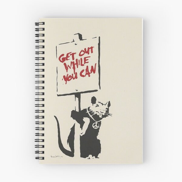 Item preview, Banksy Get Out While You Can Rat designed and sold by WE-ARE-BANKSY.