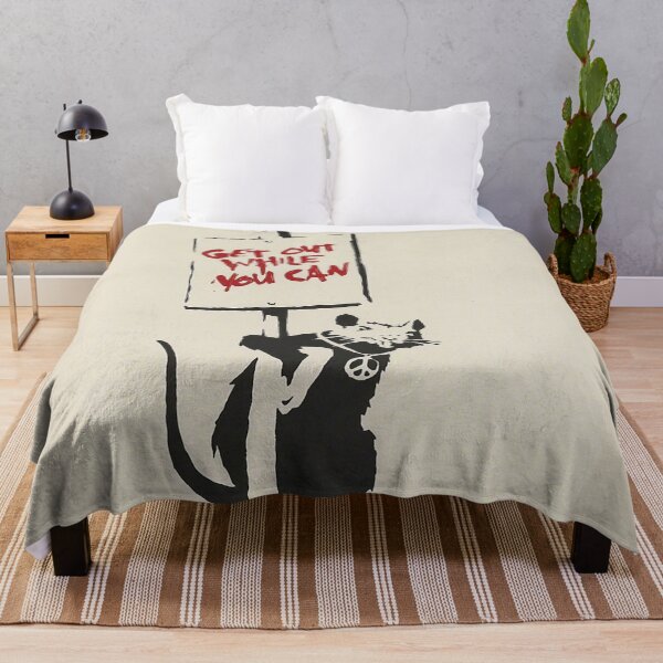 Item preview, Banksy Get Out While You Can Rat designed and sold by WE-ARE-BANKSY.