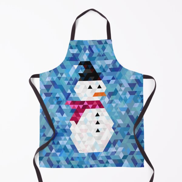 Item preview, Snowman Hexagon Mosaic designed and sold by fullermusings.
