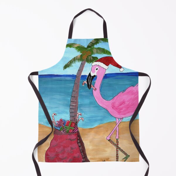 Item preview, Christmas in paradise flamingo designed and sold by mscottartMJs.