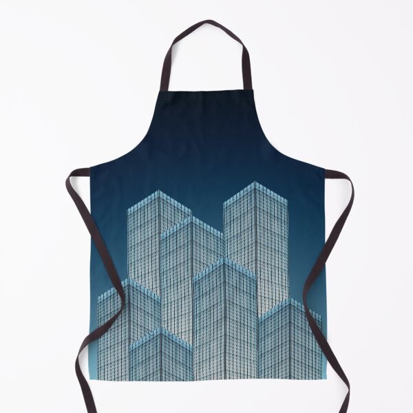 Item preview, Blue Neon Block Skytree designed and sold by SnarkyDoodles.