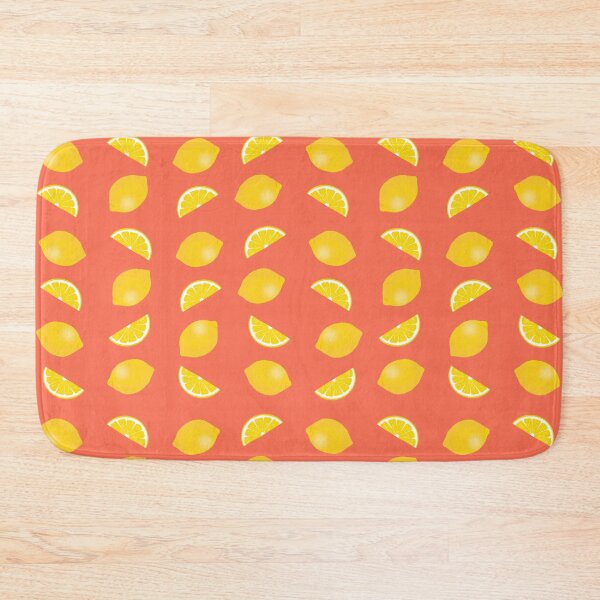 Item preview, Lemon Print - Orange designed and sold by Kittys-Art.