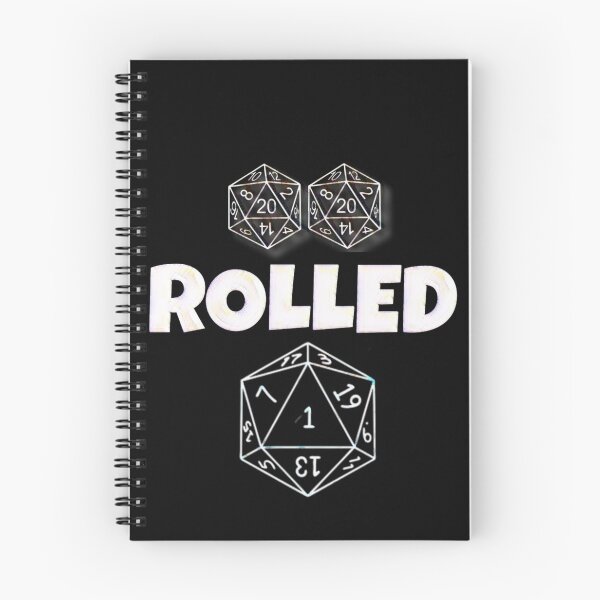 Item preview, 2020 rolled a 1 Critical Miss Dungeons and Dragons White Type designed and sold by Gordon Nelson.
