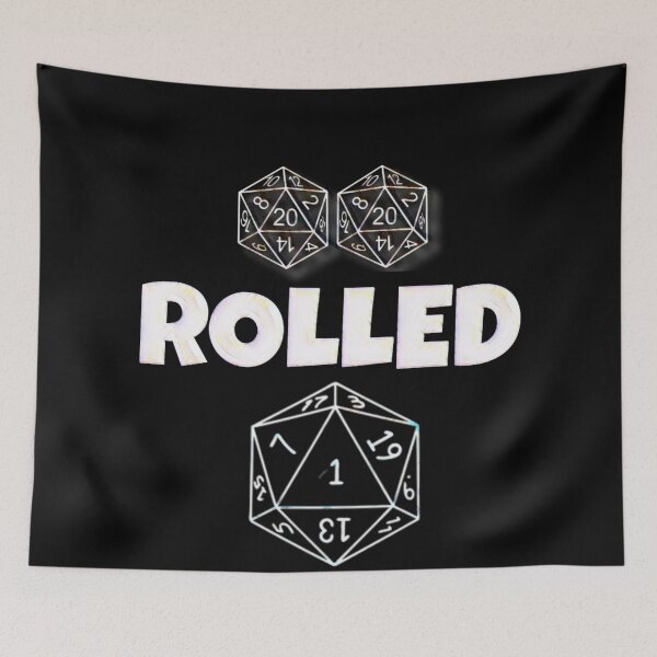 Item preview, 2020 rolled a 1 Critical Miss Dungeons and Dragons White Type designed and sold by Gordon Nelson.