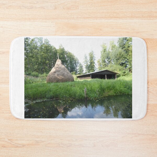 Item preview, Spreewald idyll with haystacks designed and sold by Kriti68.