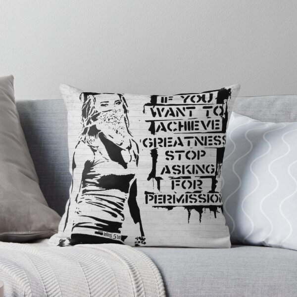 Item preview, Banksy - Defiant Young Woman designed and sold by Mister Whippy's World of Wonders.