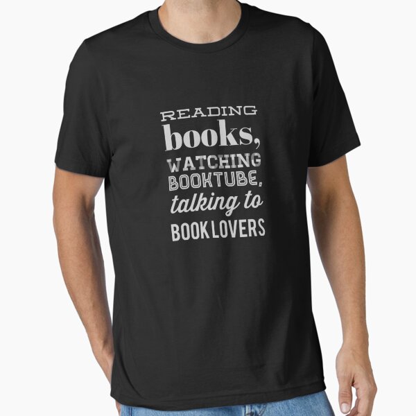Item preview, Reading books, watching booktube, talking to book lovers designed and sold by Sarahs Adventures  .
