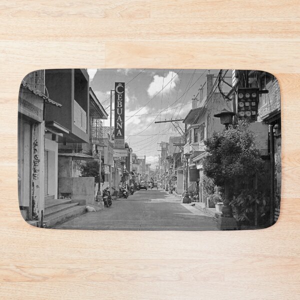 Item preview, Old Neighborhood - Paete Laguna Philippines Black and White designed and sold by RCPphotography.